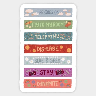 BTS Be Album Washi Tape Sticker